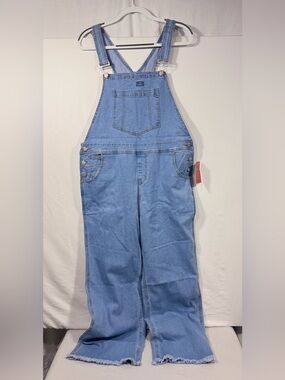 HISEA NWT Wide-Leg Denim Overalls